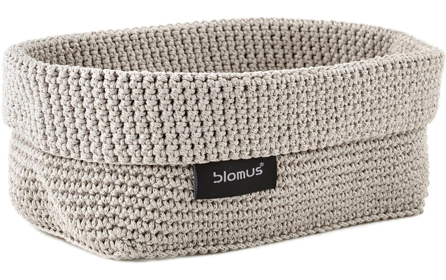 Blomus, Aufbewahrungskorb Tela L Sand