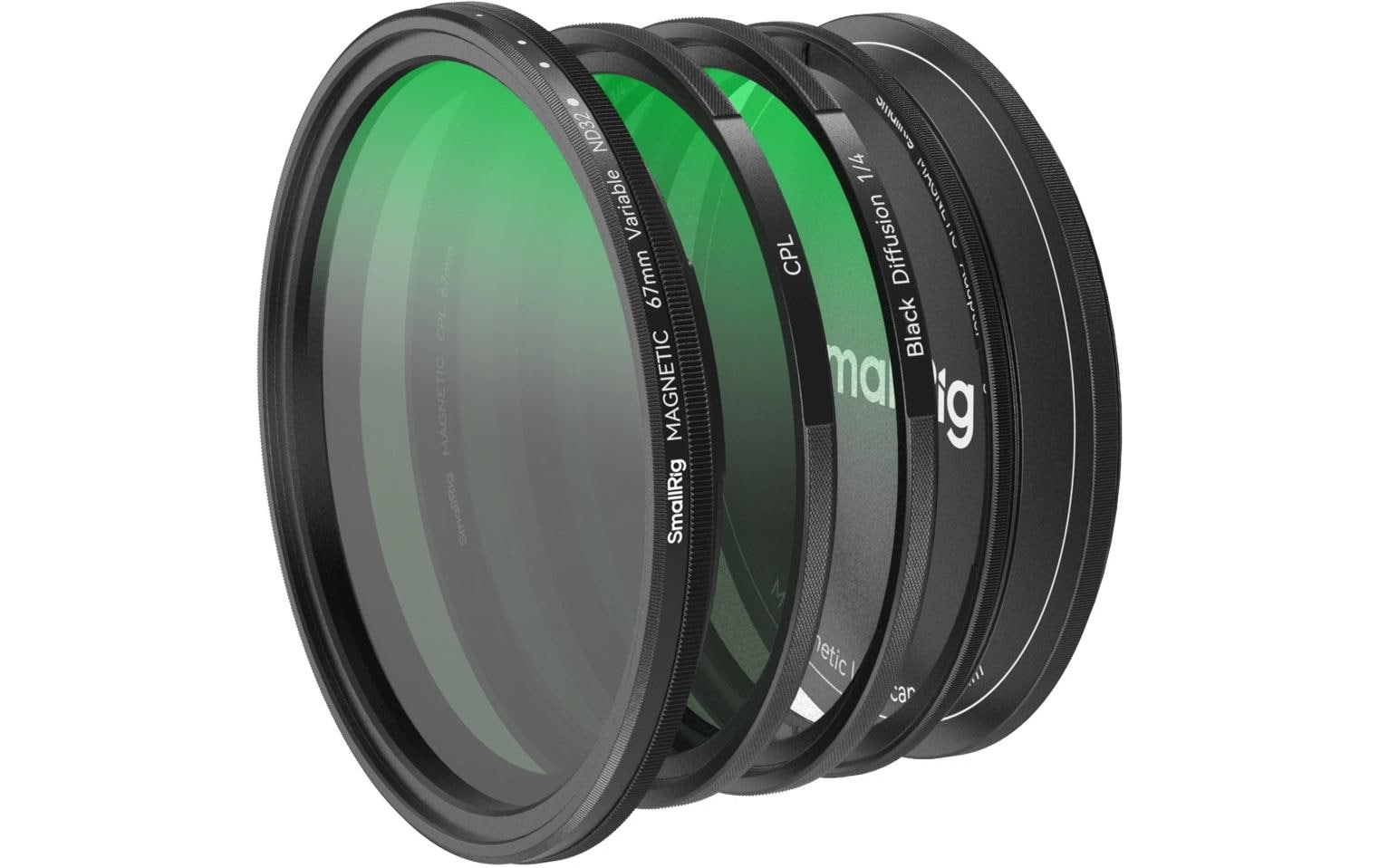 SmallRig 5-in-1 Attachable Filter Kit 67mm