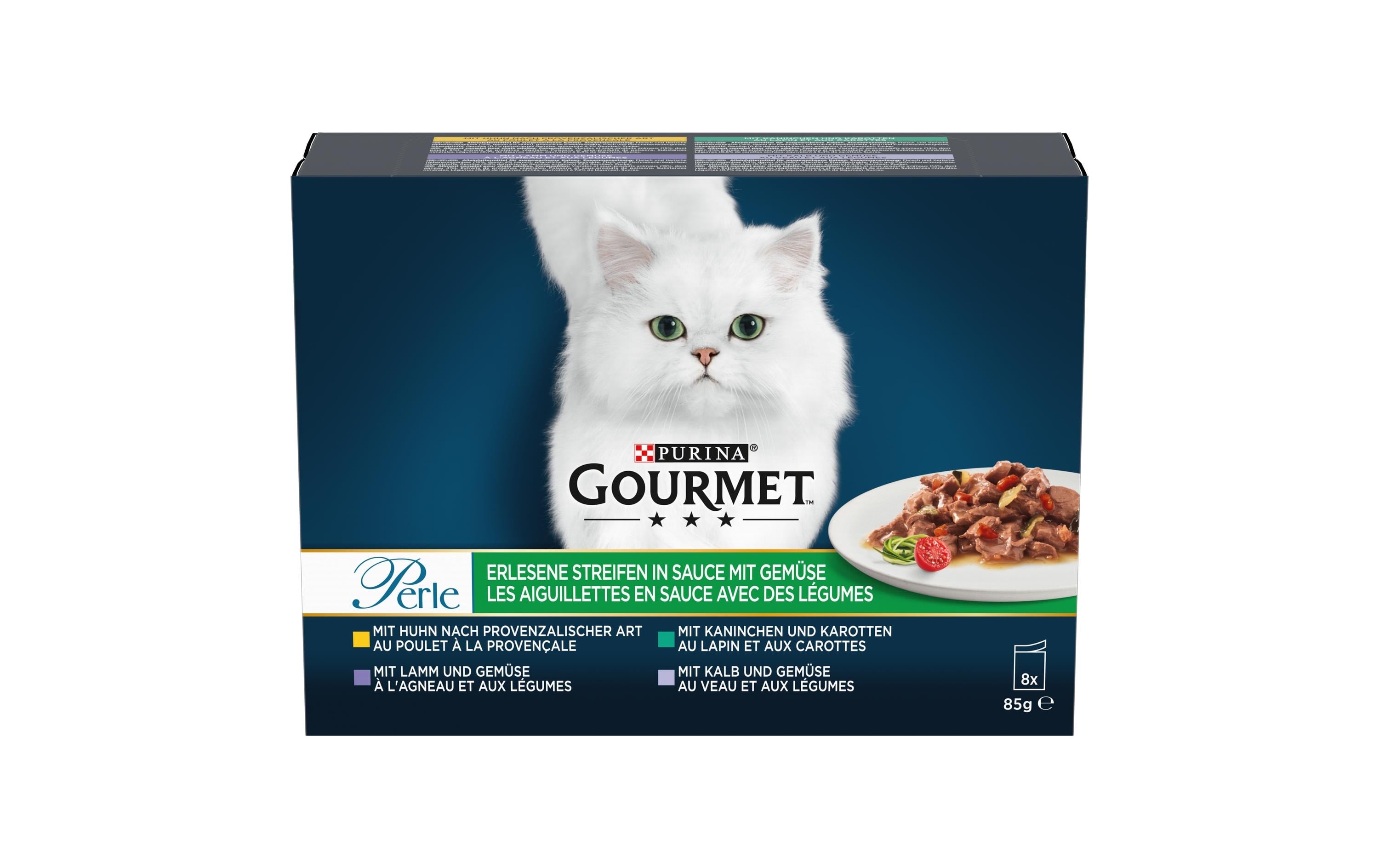 Gourmet Perle Erlesene Streifen mit Gemüse