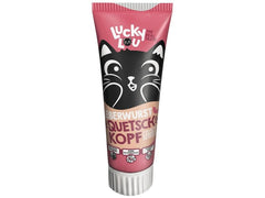 Lucky Lou | Cat Snack Tube Quetschkopf | Leberwurst 75g
