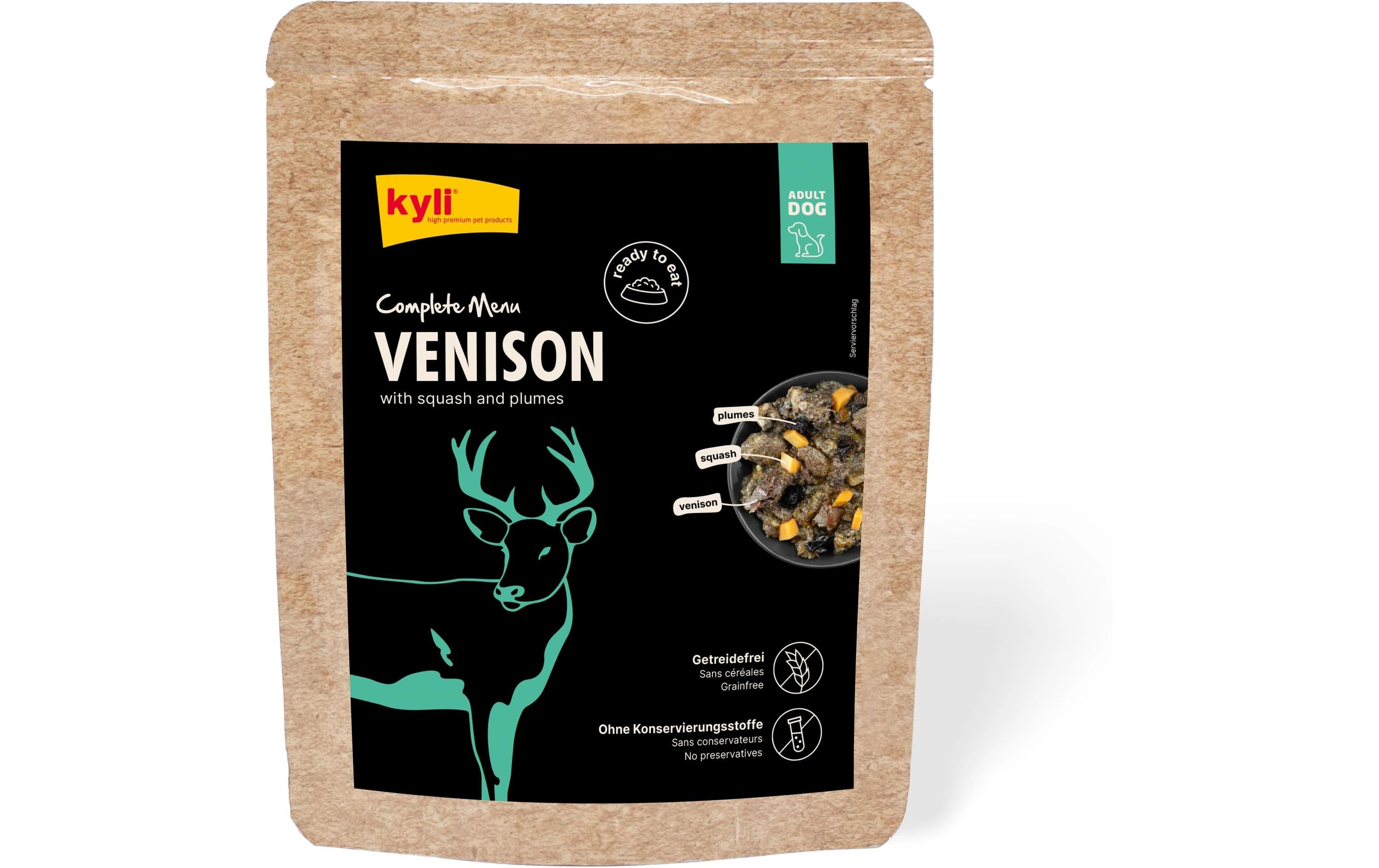 kyli Complete Menu Venison 150g