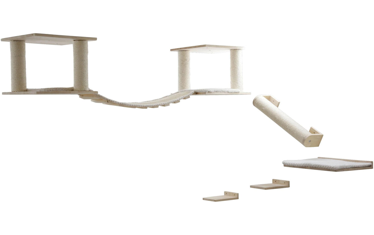 Kerbl Katzenspielplatz Top XL, natur/weiss