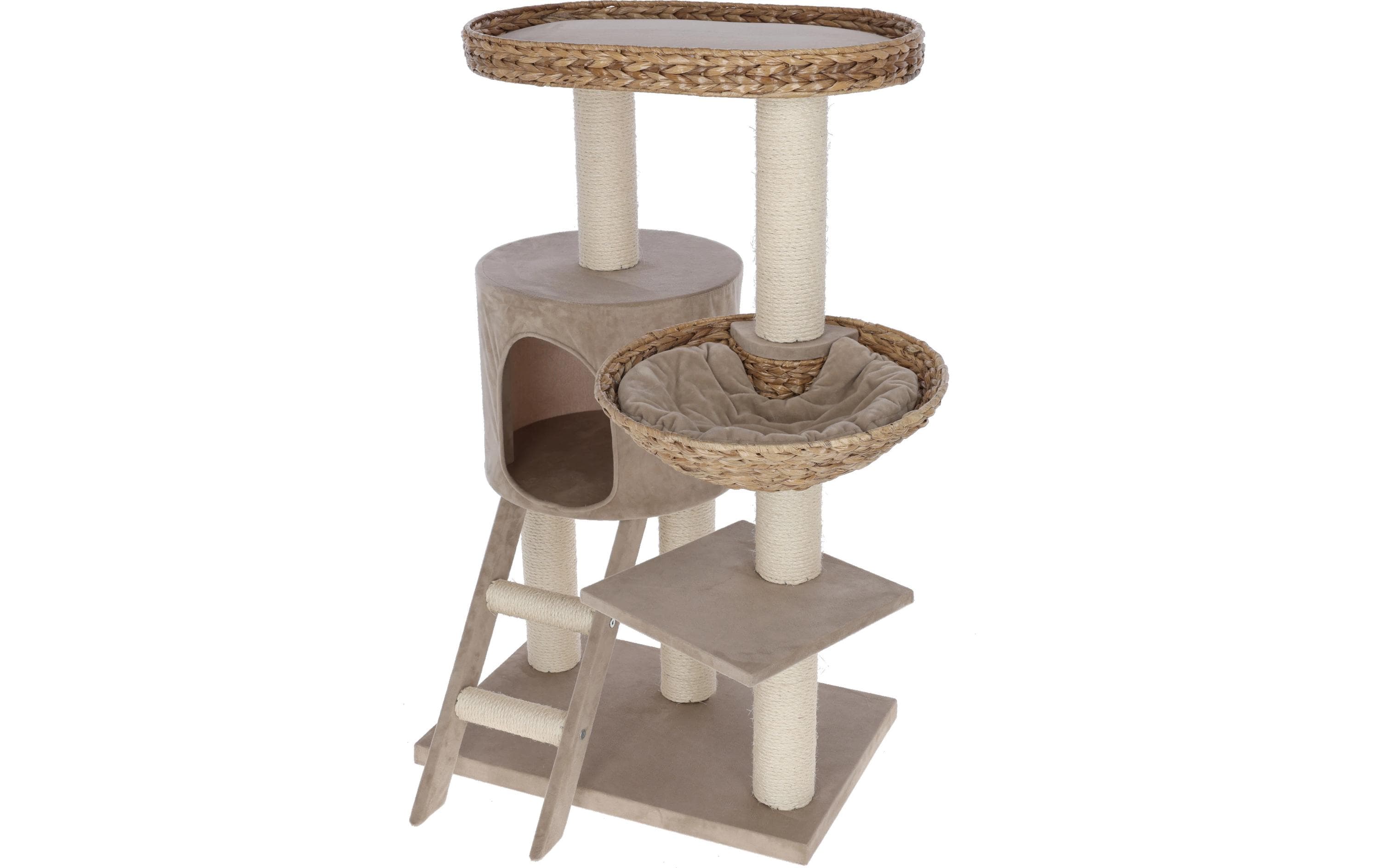 Kerbl Kratzbaum Banana Leaf Waxy, beige