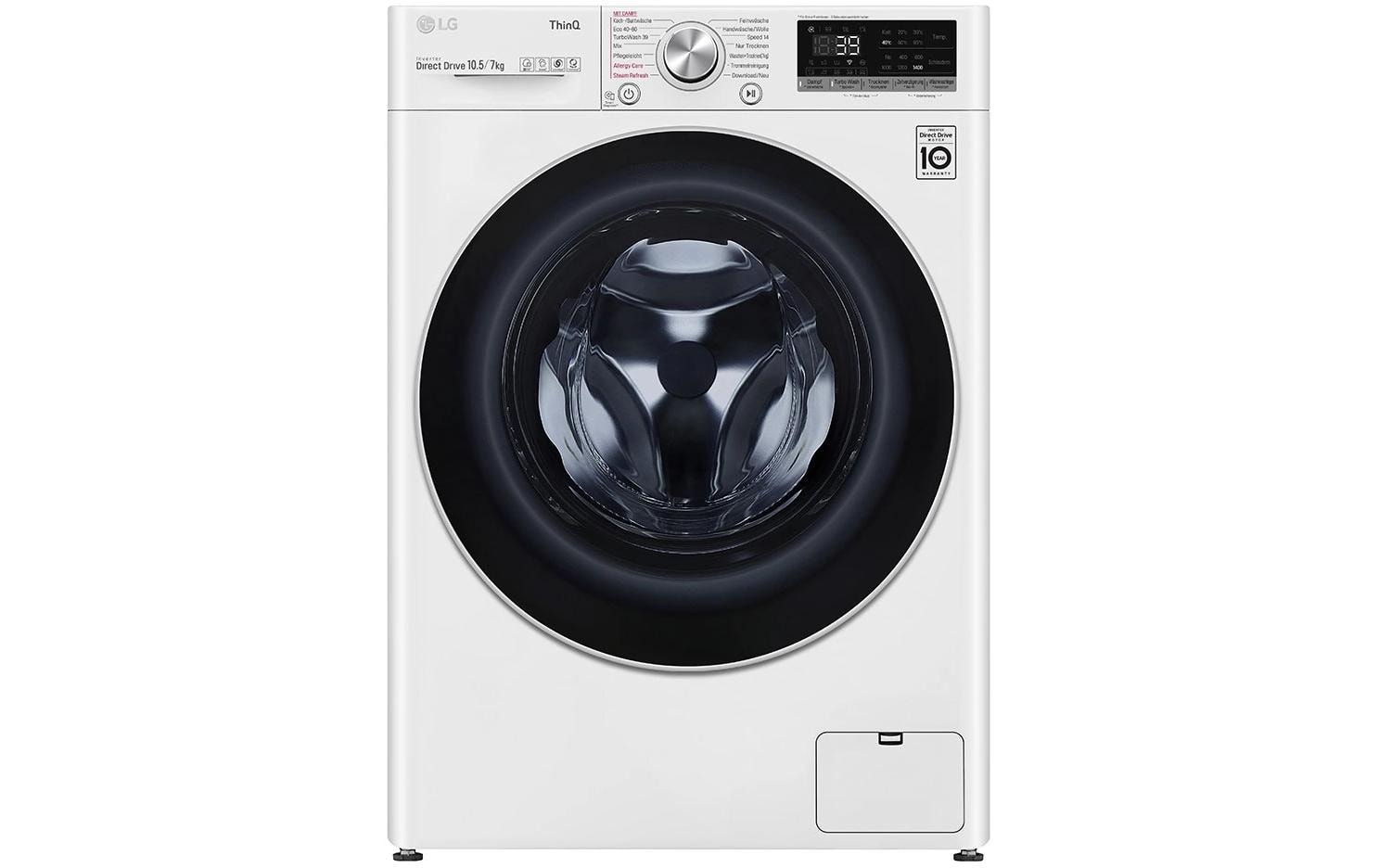 LG Waschtrockner V7WD107H2E