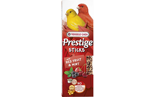 Versele Laga | Versele-Laga Prestige Sticks Waldfrü., 60 g | für Kanarienvögel, 2 Stück à 30g