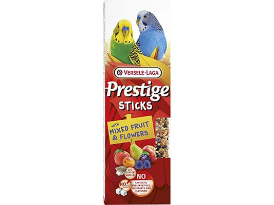 Versele Laga | Versele-Laga Prestige Sticks Früchte, 60 g | für Sittiche, 2 Stk. à 30g