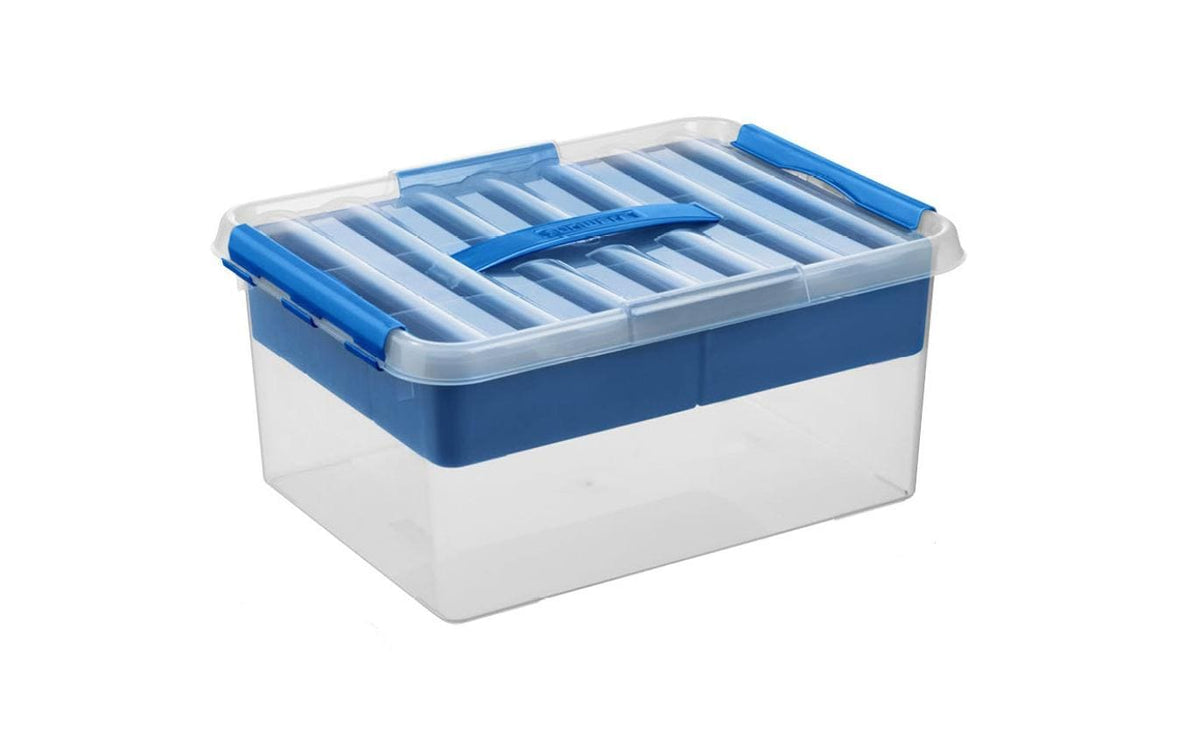 Sigma Home, Aufbewahrungsbox Q-Line Blau, V