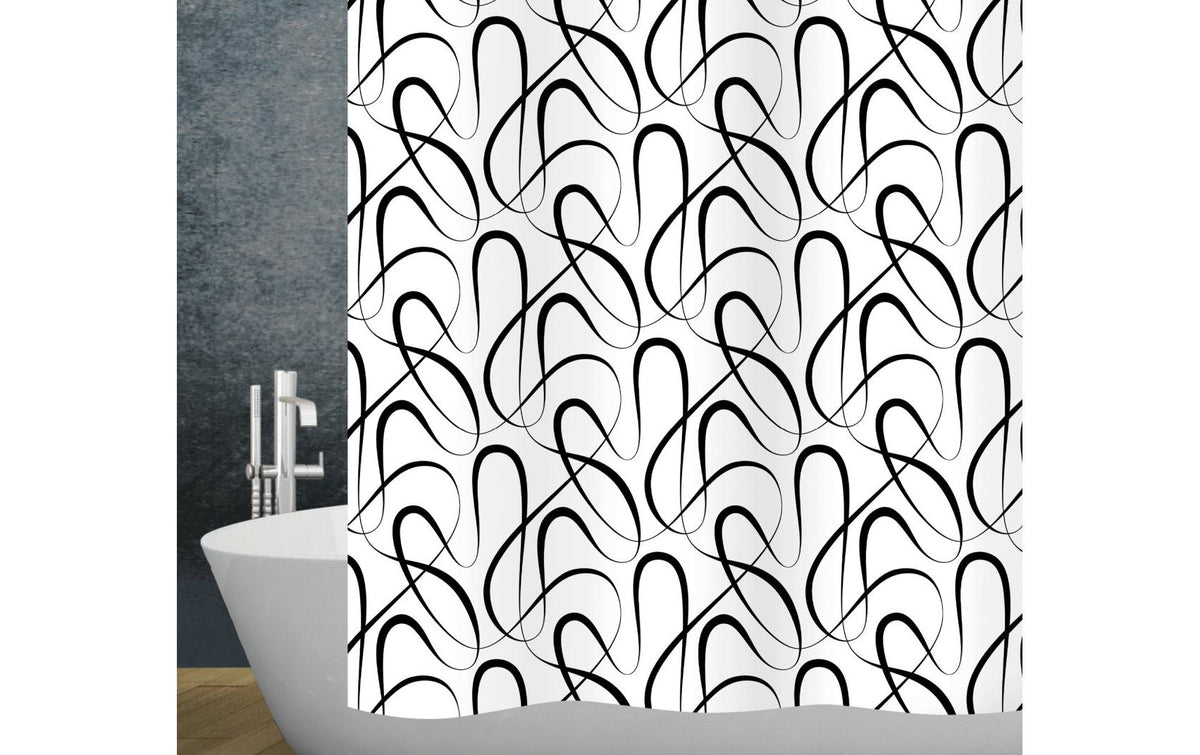 Diaqua Duschvorhang Swing Black