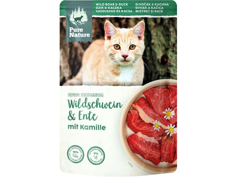 Pure Nature | PureNature Wildschwein&Ente 85g | 85 g