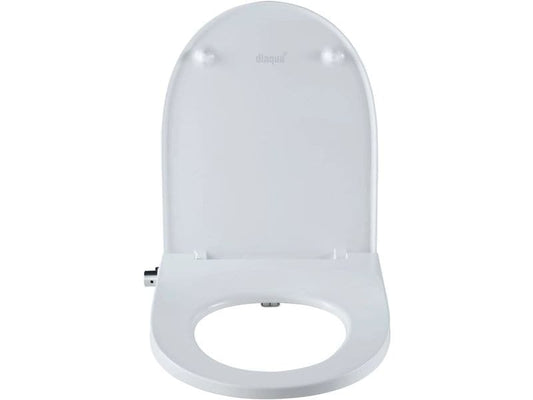 diaqua® | Diaqua WC-Sitz Lavalino 2.0 Slow Down | Duroplast, 42 - 48.3 X 37 cm, weiss