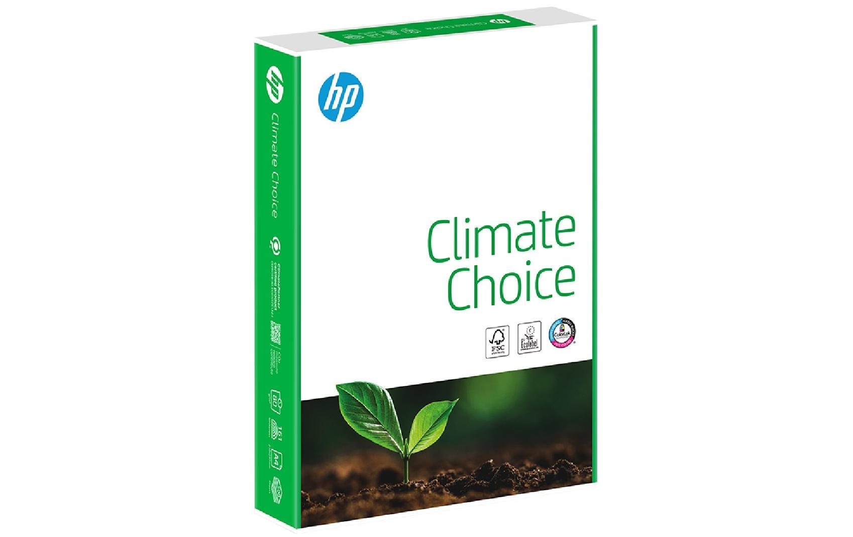 HP, Druckerpapier Climate Choice A4, Weiss,