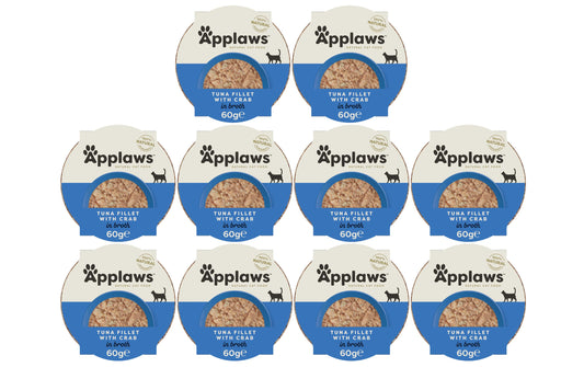 Applaws, Nassfutter Schale Thunfisch & Krab