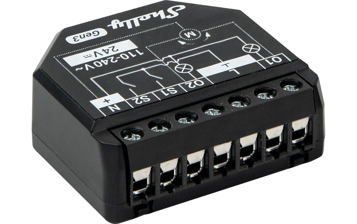 Shelly Plus 2PM Gen3 WiFi-SwitchX2