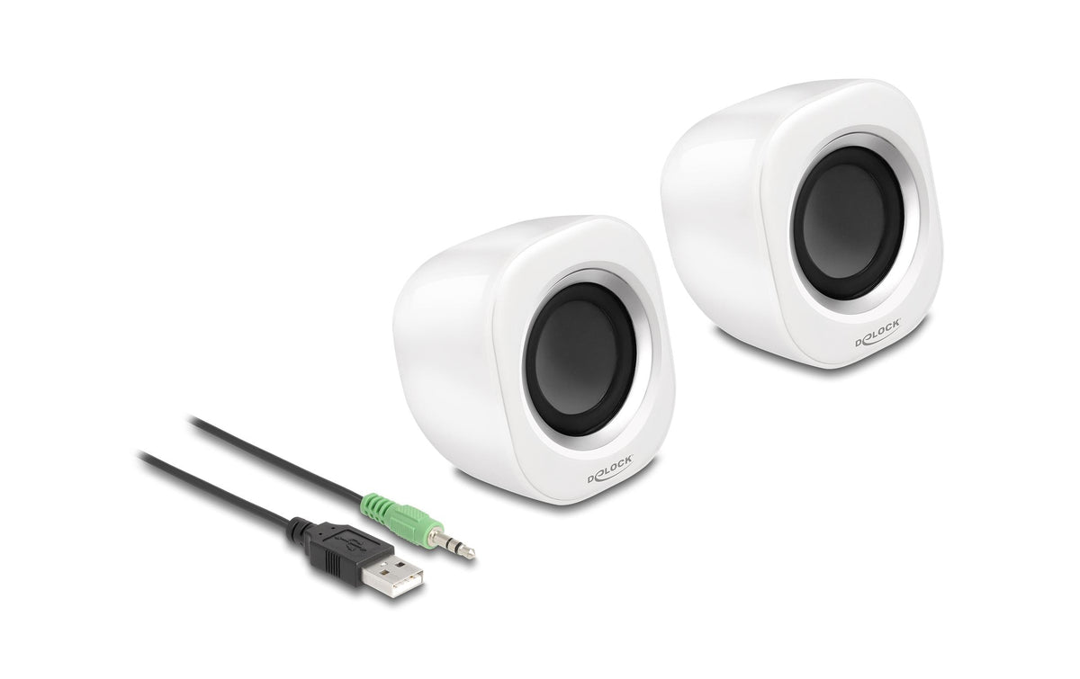 Delock Mini Stereo PC Lautsprecher
