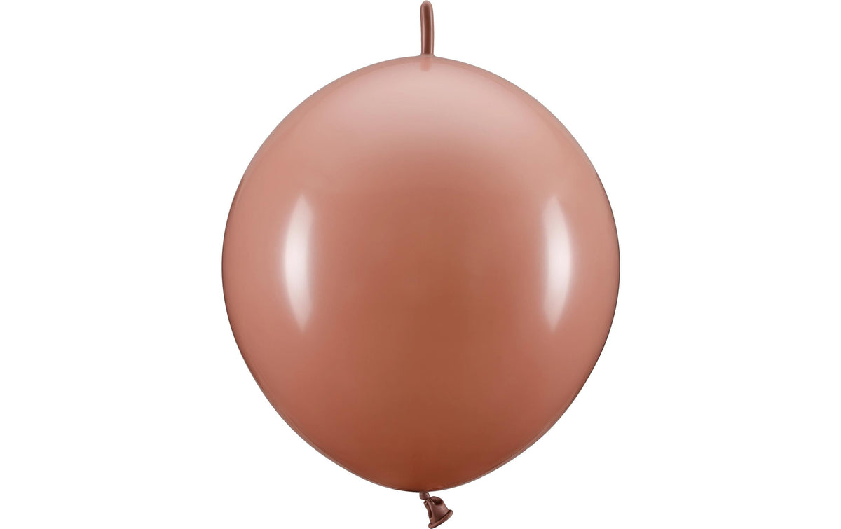 Partydeco Kettenluftballons dunkel rose