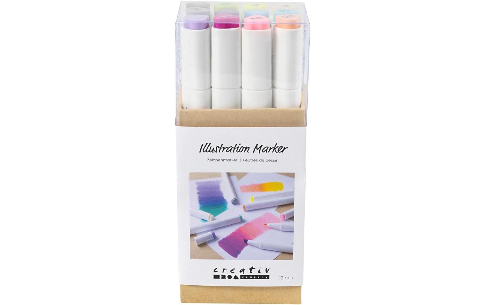 Creativ Company Zeichenmarker Pastellfarben