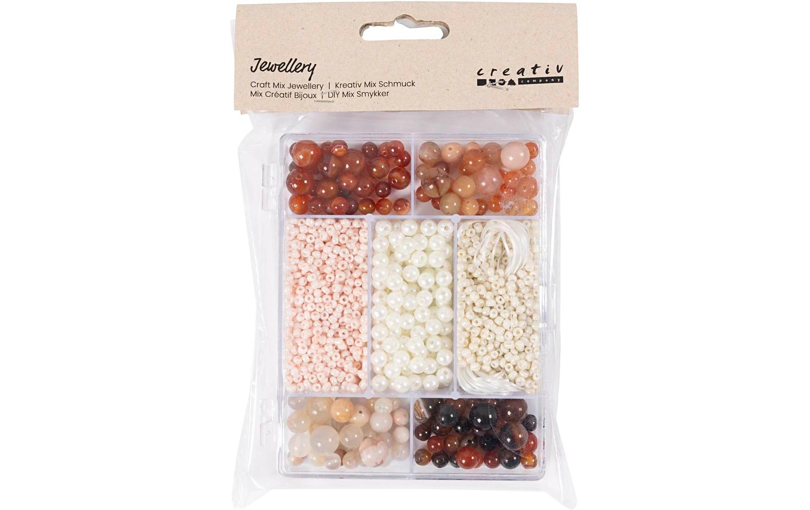 Creativ Company, Perlen-Set Kristalle, Sort