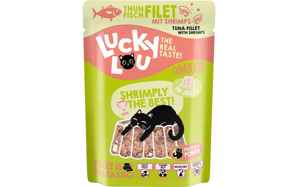 Lucky Lou, Extra Food Thunfisch & Shrimps i