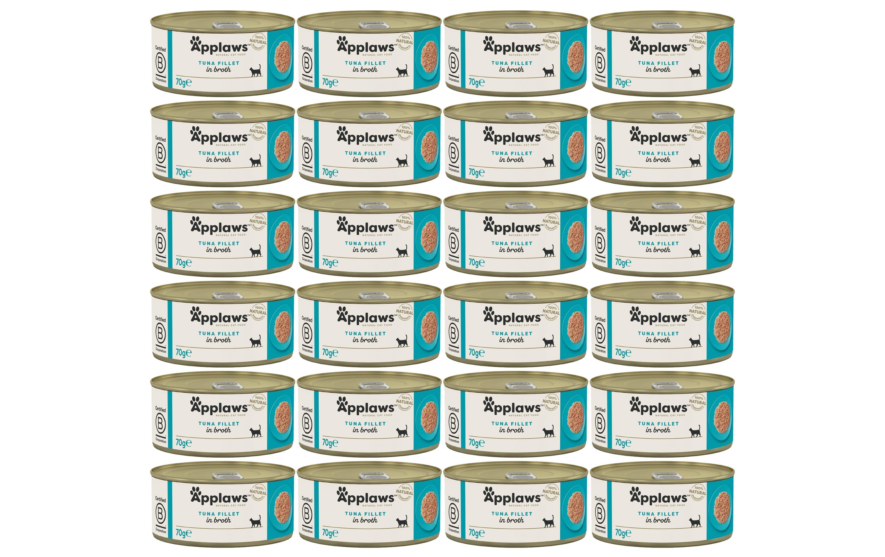 Applaws, Nassfutter Dose Thunfischfilet, 24