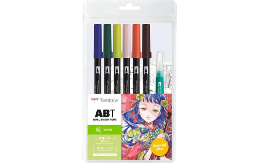 Tombow ABT-6P-MANGA-WIND