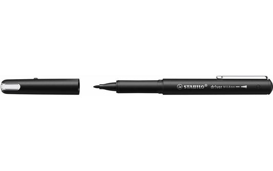 Stabilo driver Fineliner 0.8mm schwarz