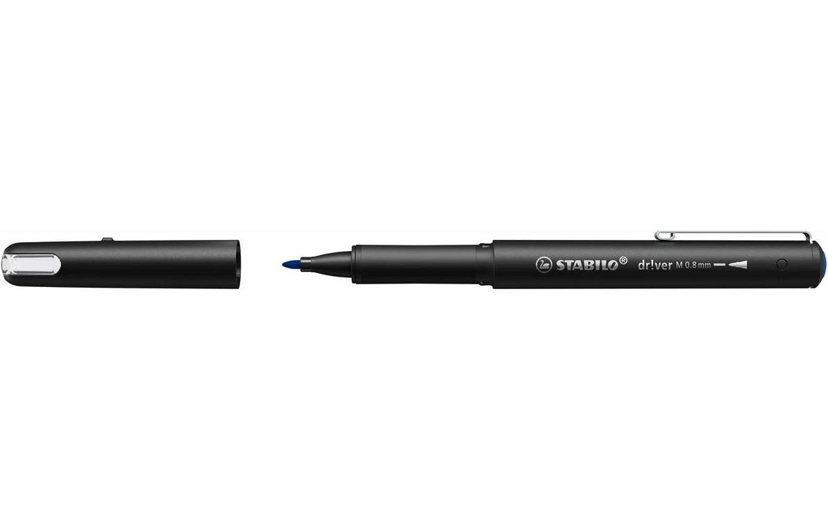 Stabilo driver Fineliner 0.8mm blau