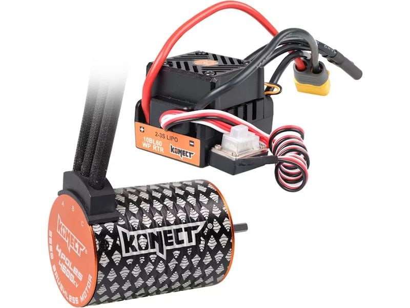 Konect | Combo Brushless 4600Kv | 60Amp WP moteur 4P 3650SL