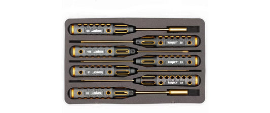 Konect | DELUXE-Werkzeugset limitiert | mit mit Titanium Niture behandelter Spitze
