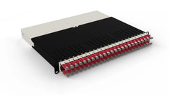 Patchbox | patchbox.one / 8RU / | Cat 6A, STP, 0.8 m, Rot