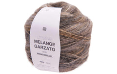 RICO Wolle Melange Garzato natur