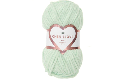 Rico Design, Wolle Chenillove 100 g, Mint
