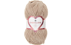 Rico Design, Wolle Chenillove 100 g, Beige