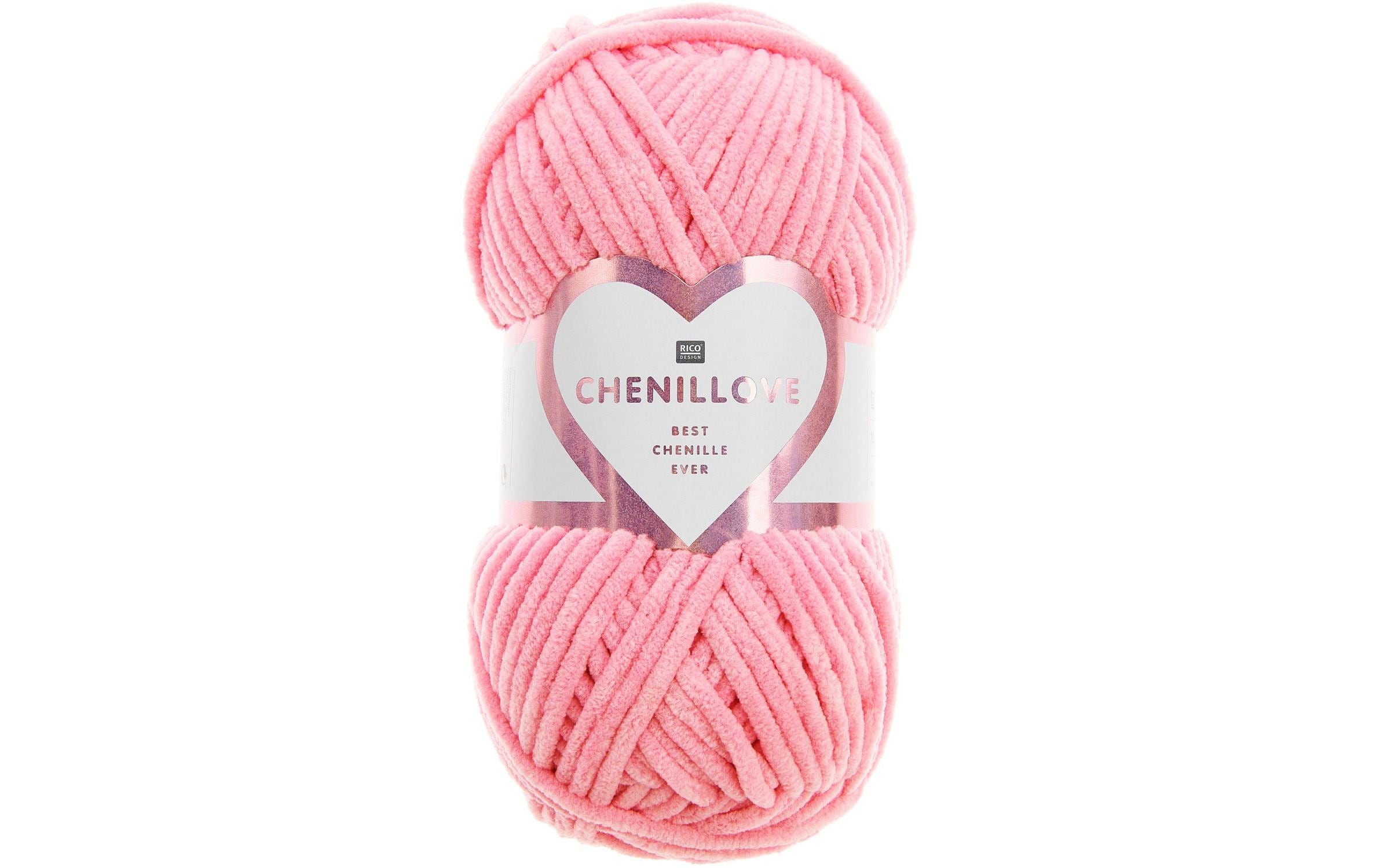 Rico Design, Wolle Chenillove 100 g, Pink