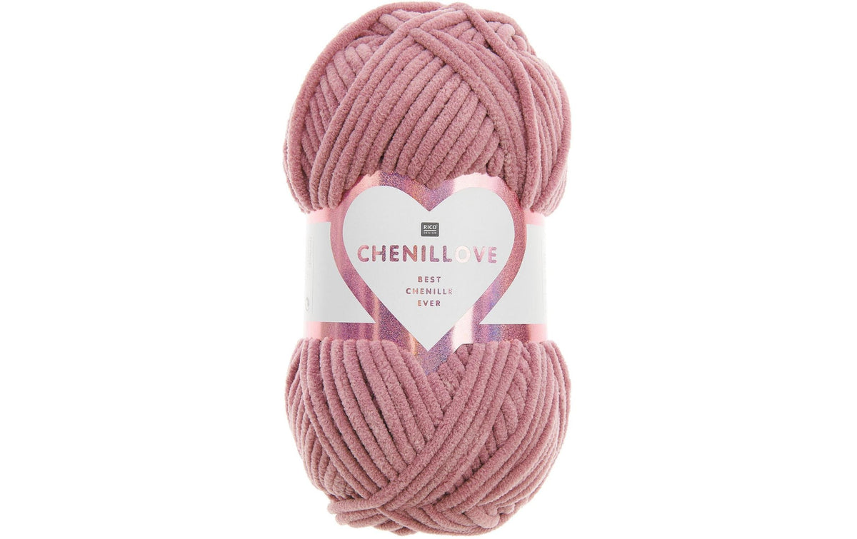 Rico Design, Wolle Chenillove 100 g, Brombe