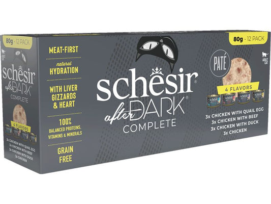 Schesir | after Dark Complete Paté MP | 12x85g