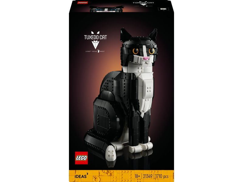 LEGO® | LEGO Schwarz-weisse Katze | Alter: 18+ Teile: 1710