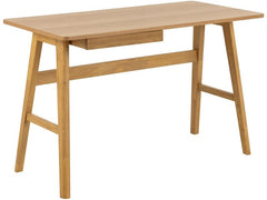 AC Design | Bürotisch Barnett brau | 120x60x75 cm (LxBxH) Eiche