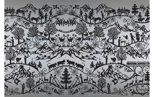 Hubatka Fensterfolie Swissness, 46x150 cm