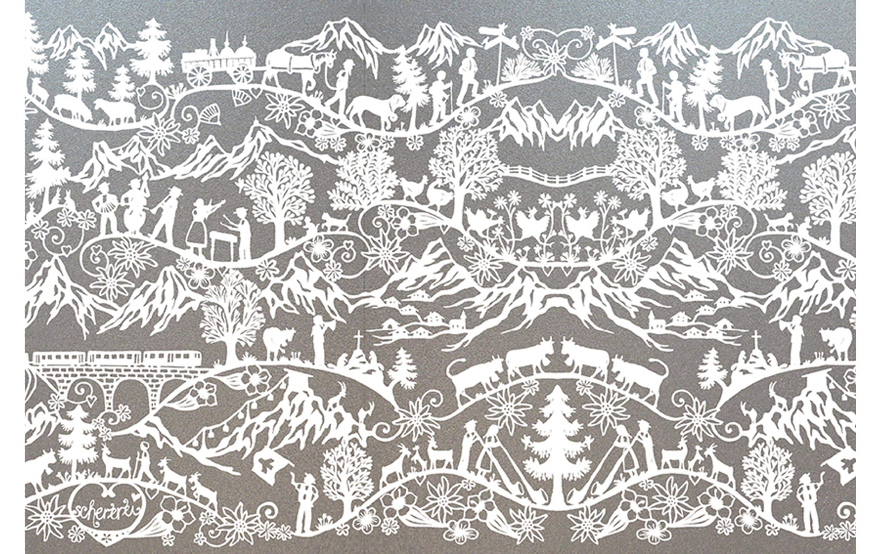 Hubatka Fensterfolie Swissness, 46x150 cm