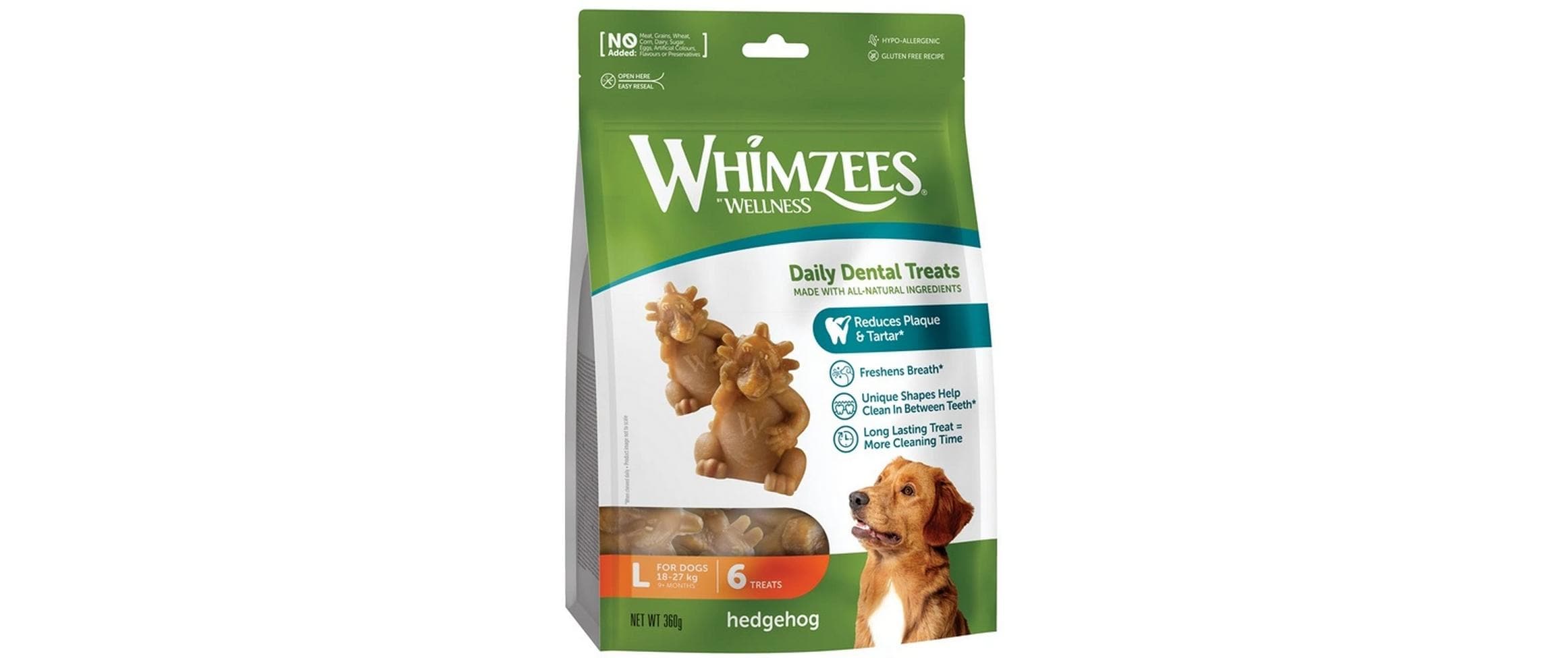 Whimzees Igel Gr.L 360g