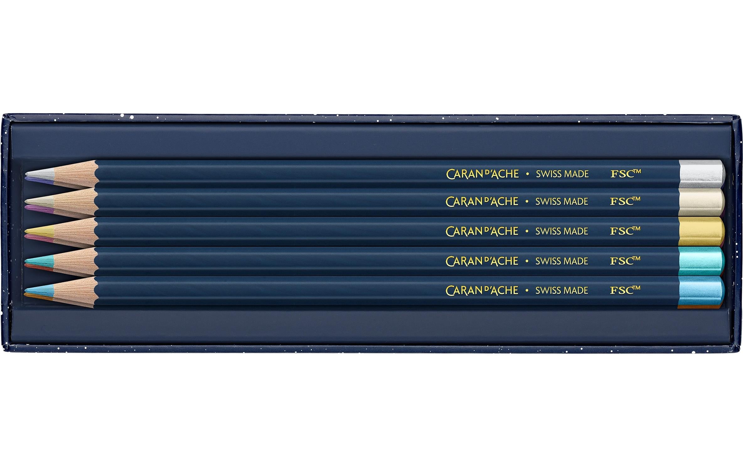 Caran d'Ache Farbset Cosmic Blue