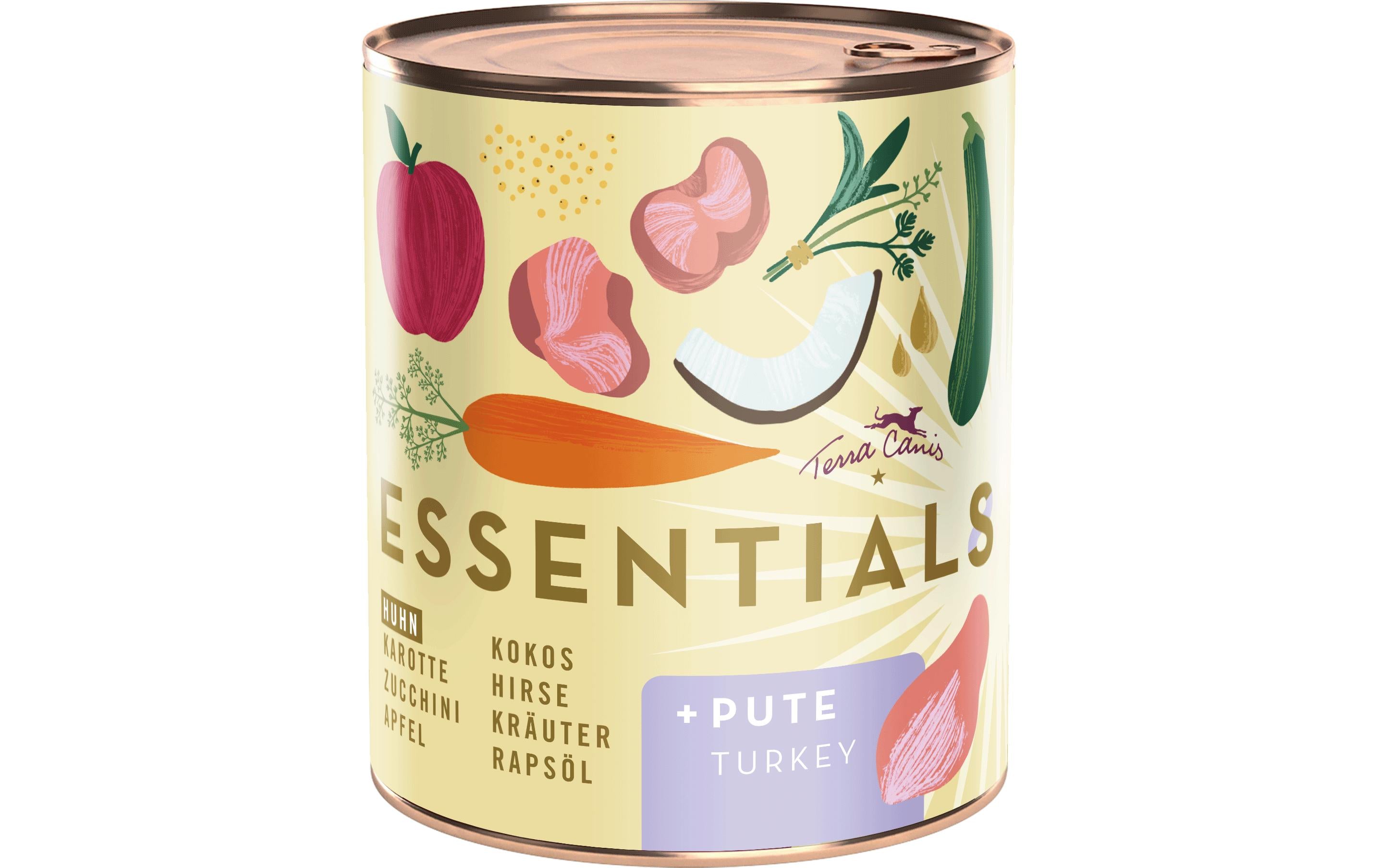 Terra Canis Essential 8 Huhn & Pute 780g