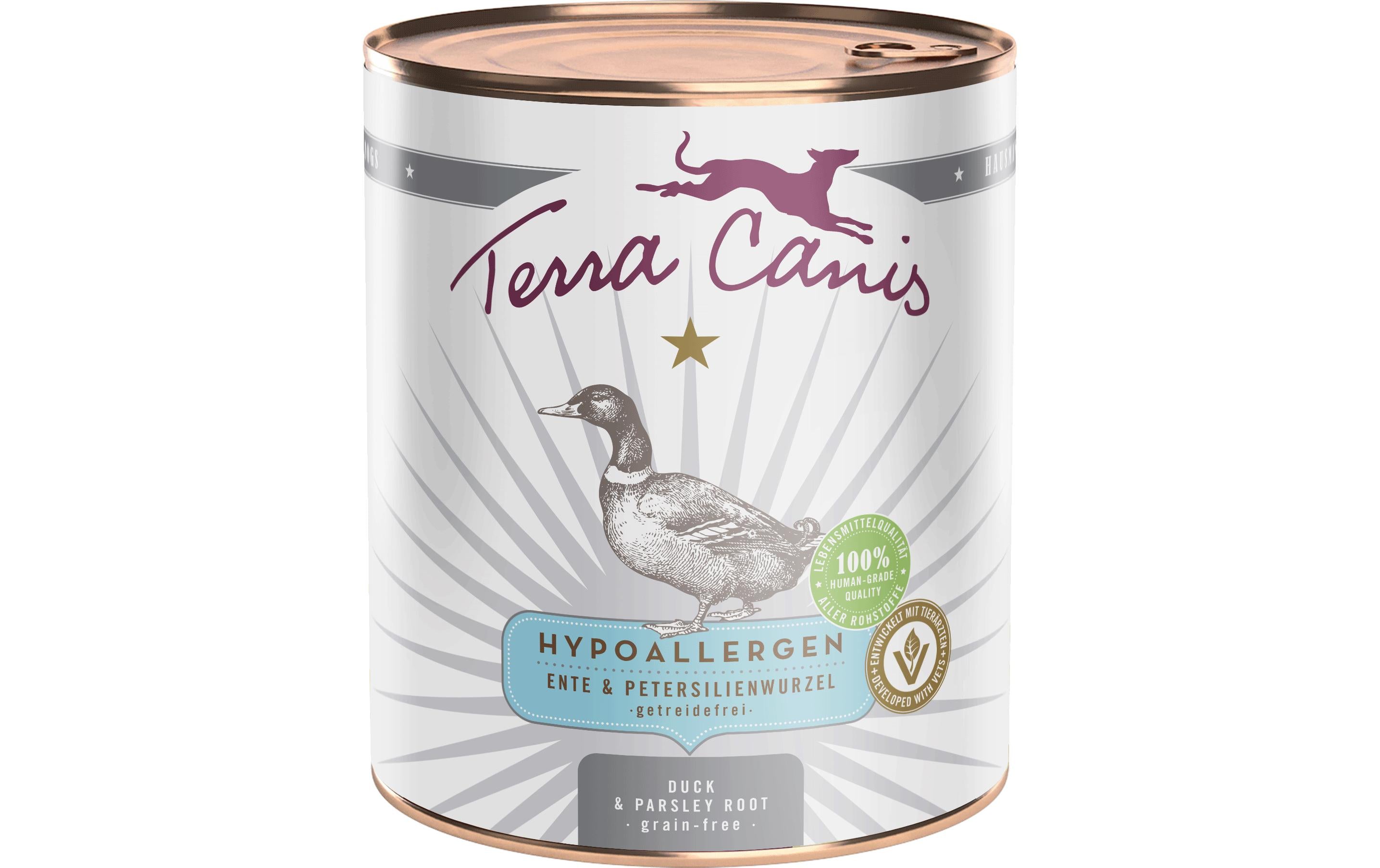 Terra Canis, Nassfutter Hypoallergen Ente,