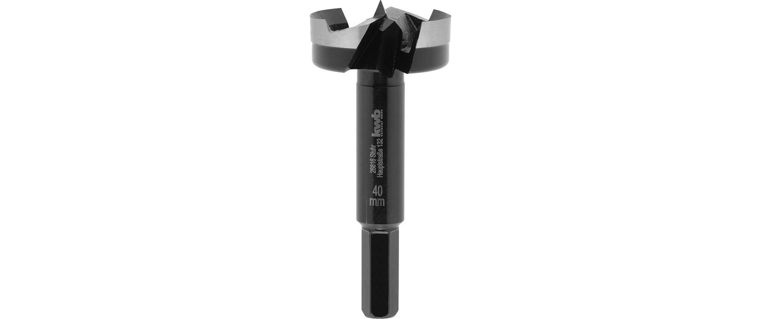 Forstnerbohrer hex 40mm SB