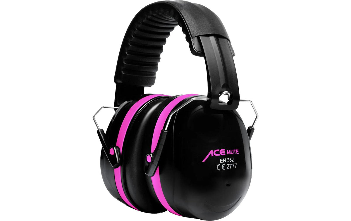 ACE, Gehörschutz ACE Mute Rosa/Schwarz