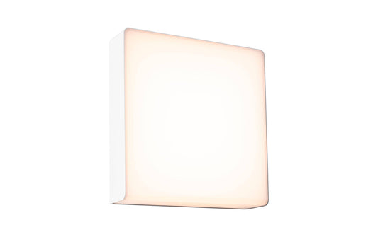 Paulmann | LED Aussenwandleuchte Azalena | 3000K 8,5W 700lm 230V Weiss Kunststoff, Alu