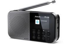 Sharp | portable radio DR-P520 GR | Pocket Mono DAB+/FM + built-in Li battery