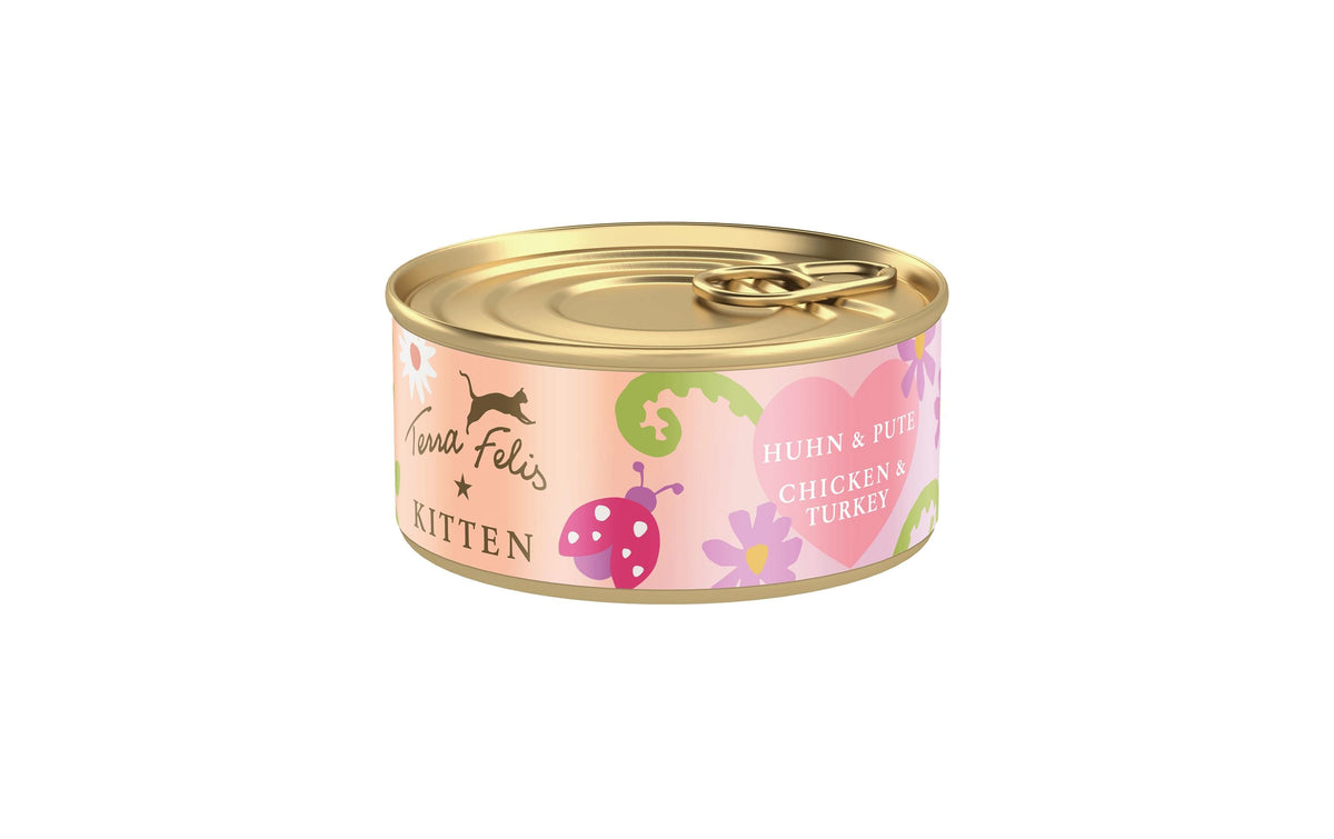 TerraFelis Kitten Huhn & Pute 70g