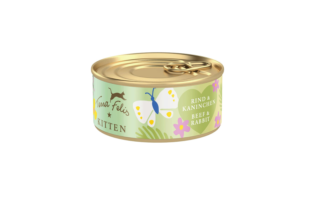TerraFelis Kitten Rind & Kaninchen 70g
