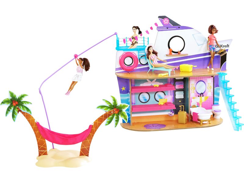 Kid Kraft | 2-in-1 Kreuzfahrtschiff&Insel